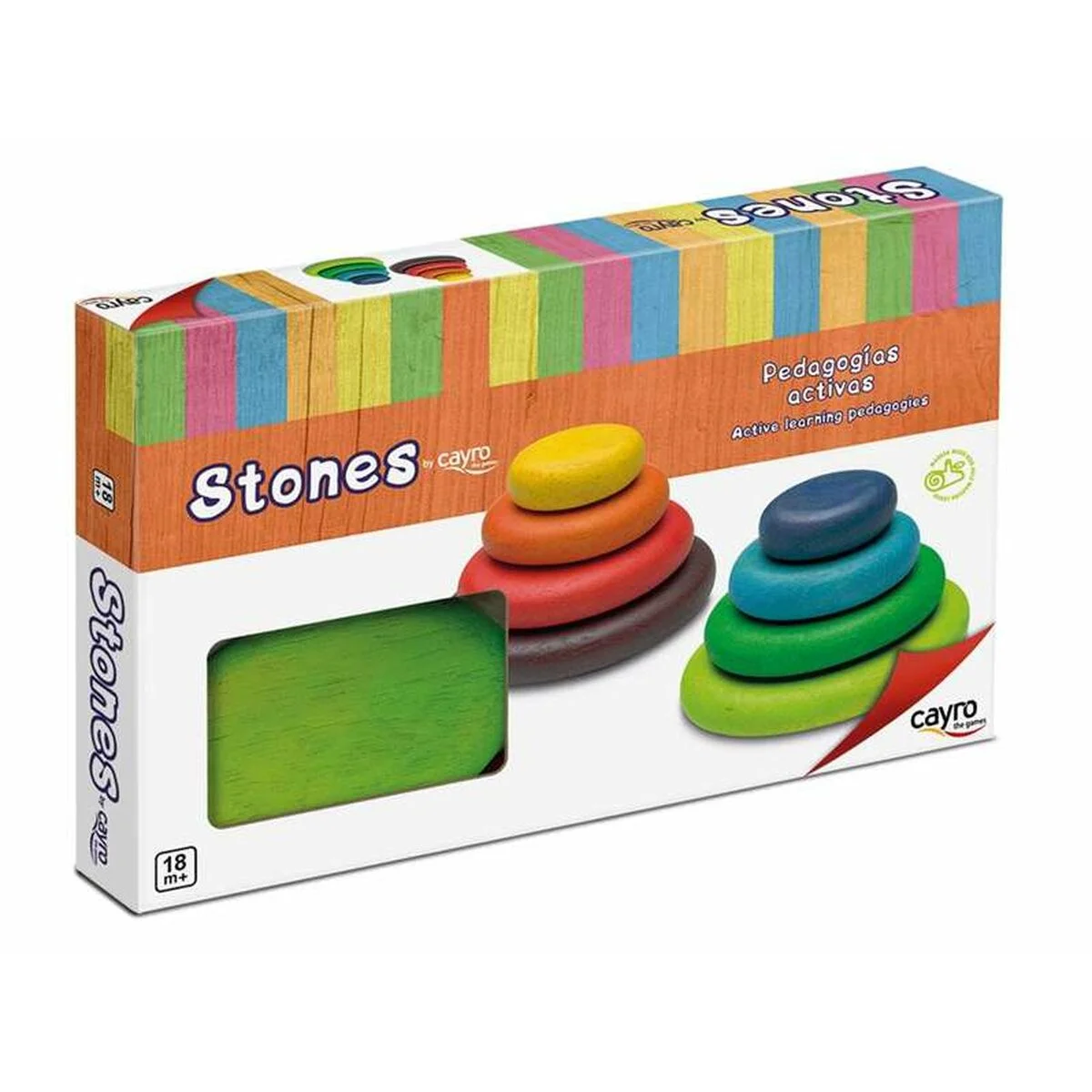Cayro Multicolor Stacking Blocks Set - Image 2
