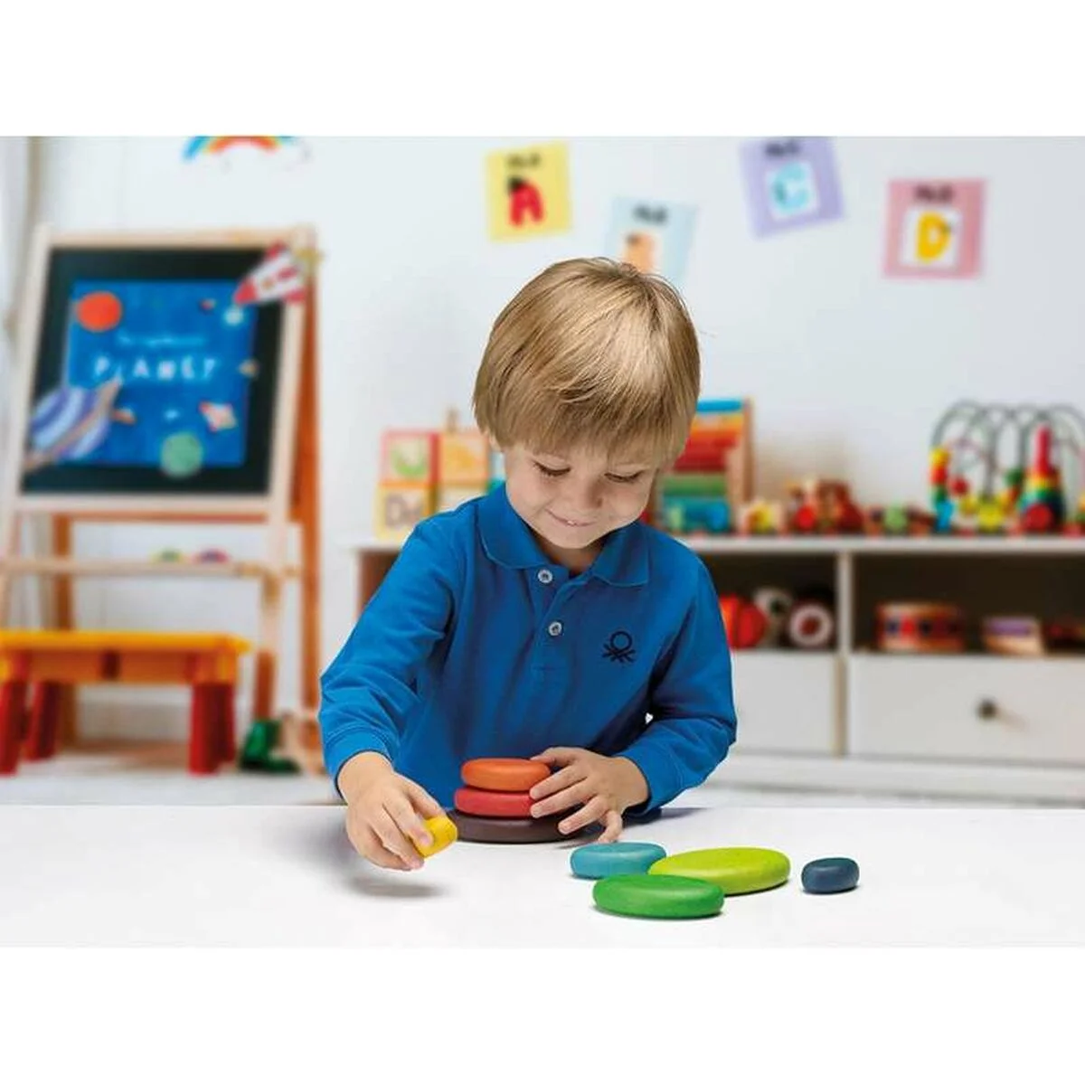 Cayro Multicolor Stacking Blocks Set - Image 3