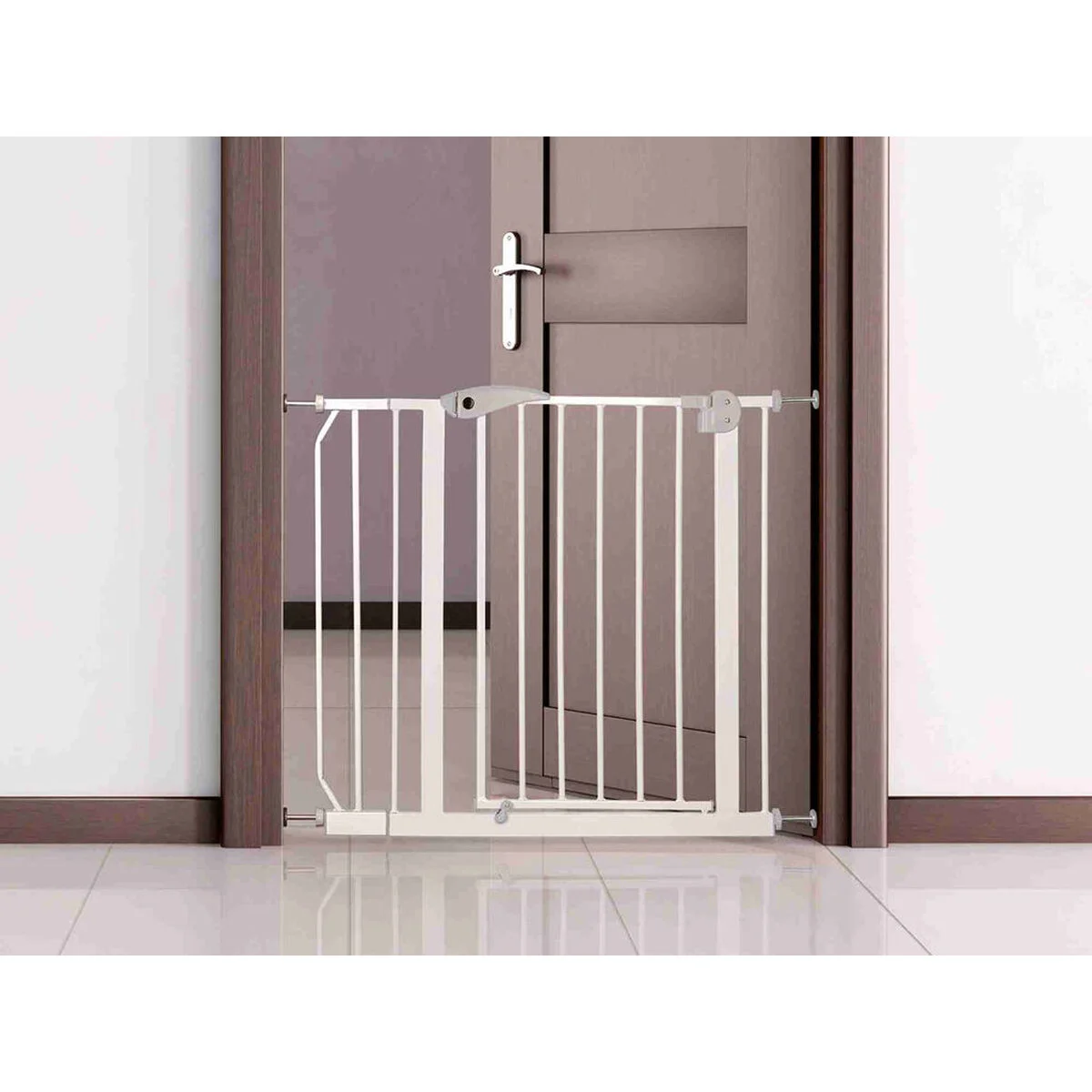 Trixie White Metal Safety Gate Extension - 10 x 76cm - Image 2
