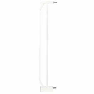 Trixie White Metal Safety Gate Extension - 10 x 76cm