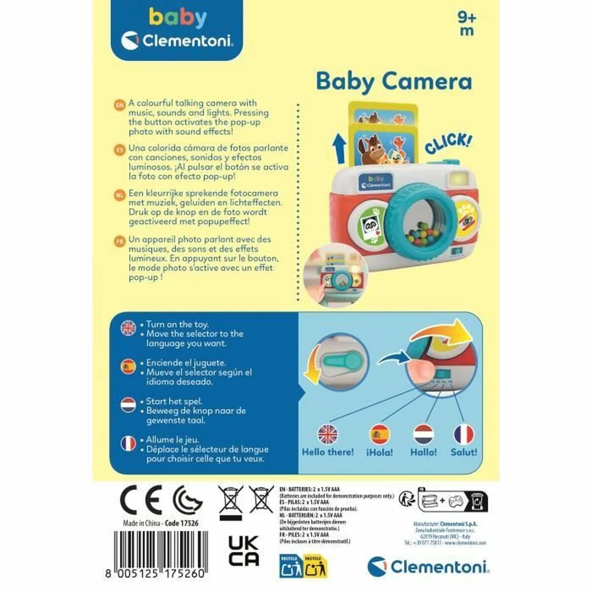 Wooden Interactive Baby Toy - 6 Months+ - Image 2